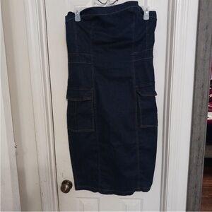 Bodycon denim dress